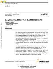 MCHC908GR8ACFAE datasheet.datasheet_page 1