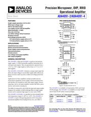 ADA4091-2ACPZ-R7 datasheet.datasheet_page 1