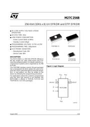 M27C256B-45XF1 datasheet.datasheet_page 1