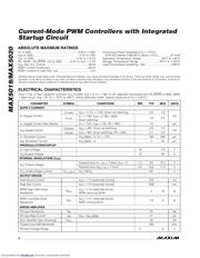 MAX5019ESA 数据规格书 2