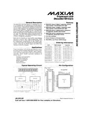 MAX7232BFIQH+TD 数据规格书 1