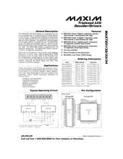 MAX7232 数据规格书 1