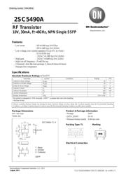 2SC5490A-TL-H datasheet.datasheet_page 1