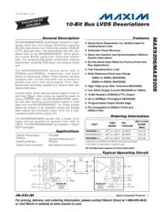 MAX9208 datasheet.datasheet_page 1