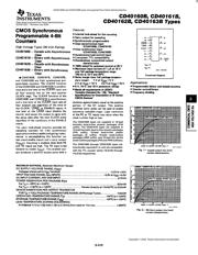 CD40161BEE4 datasheet.datasheet_page 1