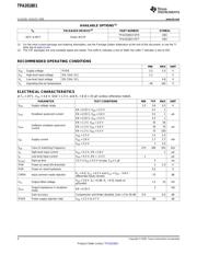 TPA2018D1 datasheet.datasheet_page 4