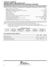 TLV2422QDRG4Q1 datasheet.datasheet_page 4