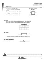 SN74AHC1GU04HDCKR datasheet.datasheet_page 1