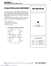 MC100LVEL05D datasheet.datasheet_page 1