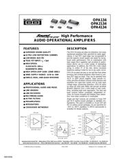 OPA4134PA datasheet.datasheet_page 1