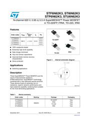 STF6N62K3 datasheet.datasheet_page 1
