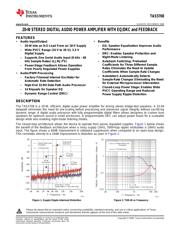 TAS5708PHP datasheet.datasheet_page 1