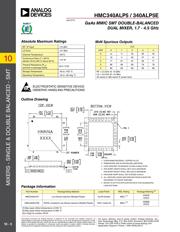 HMC340ALP5 数据规格书 6