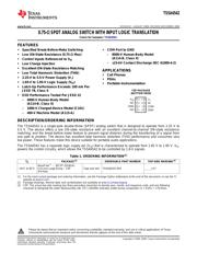 TS5A6542YZPR datasheet.datasheet_page 1