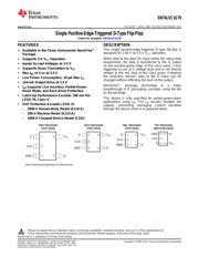 SN74LVC1G79DCKRG4 datasheet.datasheet_page 1