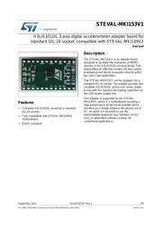 H3LIS331DL 数据规格书 1
