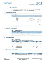 BLF645 datasheet.datasheet_page 2
