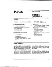 Z84C1516FSG datasheet.datasheet_page 1