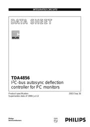 TDA4856 数据规格书 1