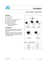 STTH3002CW datasheet.datasheet_page 1