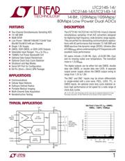 LTC2145CUP-12#PBF 数据规格书 1