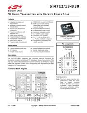 SI4713-B30-GM 数据手册