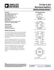 AD8566ARM-R2 数据规格书 1