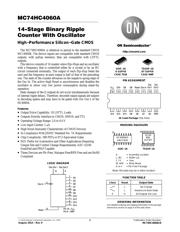 MC74HC4060ADR2G datasheet.datasheet_page 1