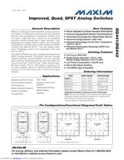 DG442 datasheet.datasheet_page 1