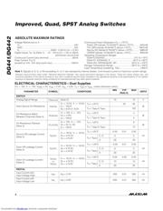 DG442 datasheet.datasheet_page 2