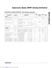 DG442 datasheet.datasheet_page 3