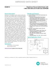 DS28E15Q+U datasheet.datasheet_page 1