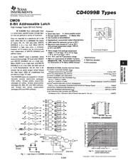 CD4099BE Datenblatt PDF