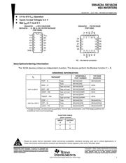 74AC04SC Datenblatt PDF