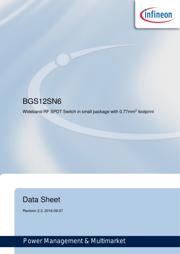 BGS12SN6E6327XTSA1 datasheet.datasheet_page 1