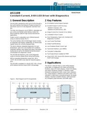 AS1109BSOU 数据规格书 1