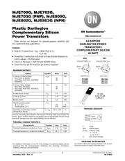 MJE800G 数据手册