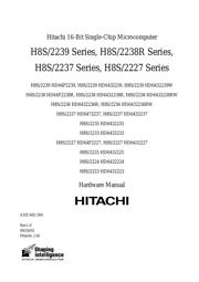 HD64F2238RTE13 数据规格书 1