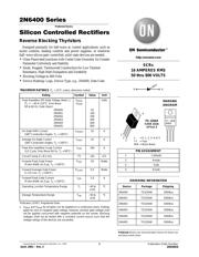 2N6404 Datenblatt PDF