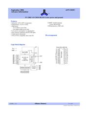 AS7C1025C-15JINTR 数据规格书 1