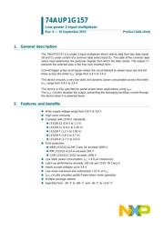 74AUP1G157GW,125 datasheet.datasheet_page 1