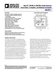 ADL5350ACPZ-R7 数据手册