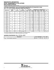 SN74AHCT573DBR 数据规格书 4