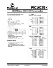 PIC16LC558-04I/SO datasheet.datasheet_page 1