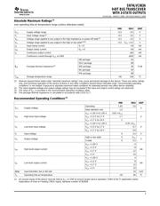 SN74LVC863ADGVR datasheet.datasheet_page 3