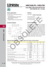HMC348LP3 数据规格书 3