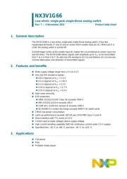 NX3V1G66GM,115 datasheet.datasheet_page 1