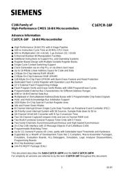 SAB-C167CR-16F-LM datasheet.datasheet_page 4