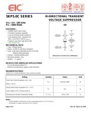 5KP18 datasheet.datasheet_page 1