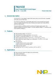 74LV132D,112 datasheet.datasheet_page 1